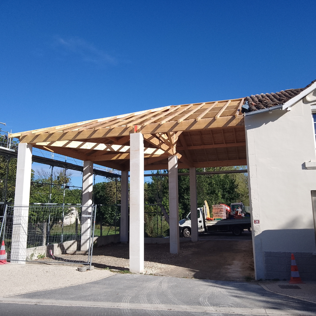 extension charpente tradi en Charente-Maritime